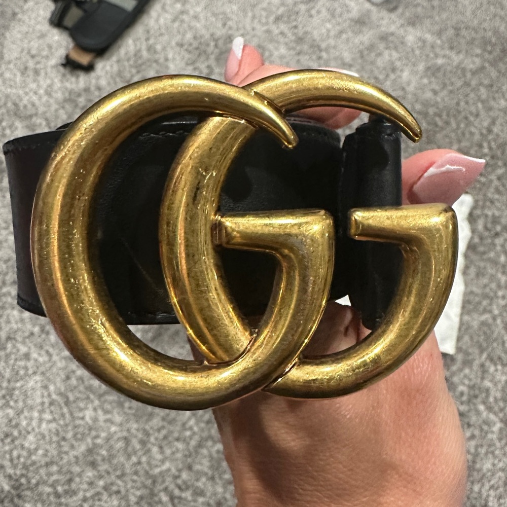 Double G Gucci belt